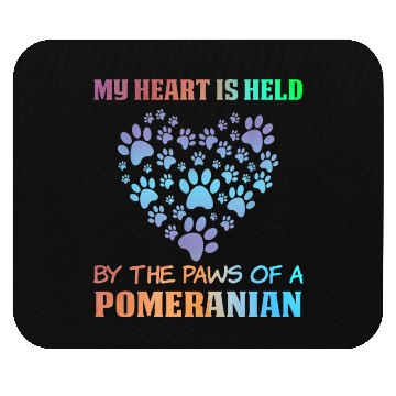 Discover Love Pomeranian Mouse Pads