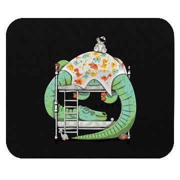 Discover Dinosaur Brachiosaurus Sleeping Mouse Pads