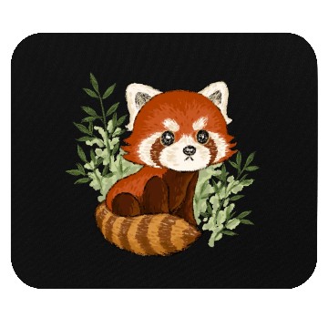 Discover Red Panda In Nature Mouse Pads