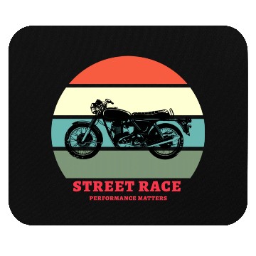 Discover Motorcycle Street Race Performance Matters Mouse Pads