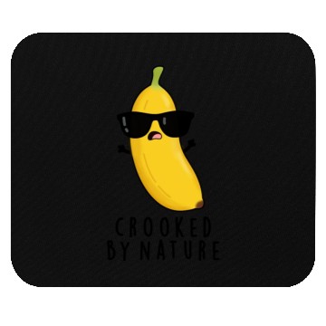 Discover Crooked By Nature Cute Banana Mouse Pads