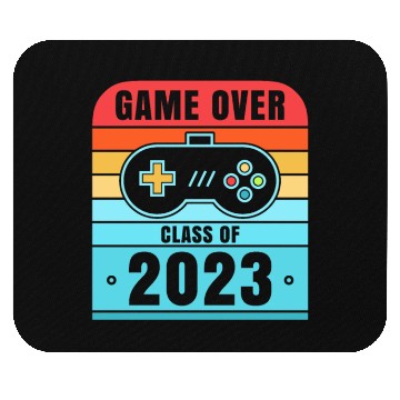 Discover Game Over Class Of 2023 Mouse Pads Students Funny