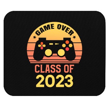 Discover Game Over Class of 2023 Graduation Decorations Mouse Pads