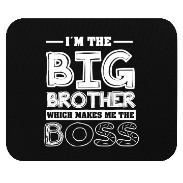 Discover Im the big brother - Funny Big Brother Boy Mouse Pads