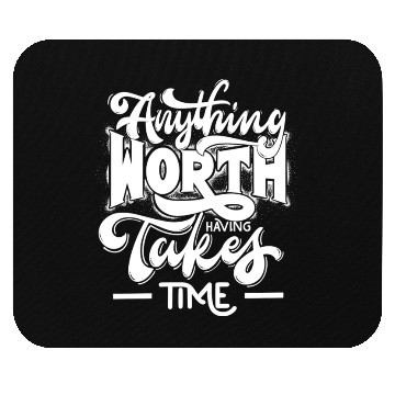 Discover Inspiring Quote Typography Mouse Pads