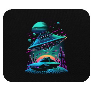 Discover Car Target Mouse Pads