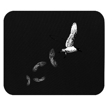 Discover hummingbird parrot owl wing feather pigeon sparoow Mouse Pads