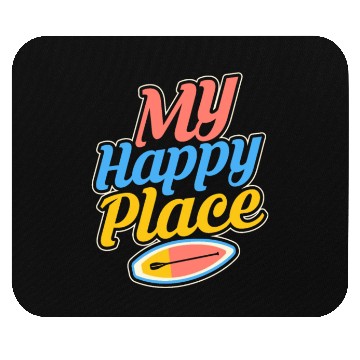 Discover My Happy Place Stand Up Paddling Board Mouse Pads