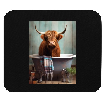 Discover Highland Cow Mouse Pads