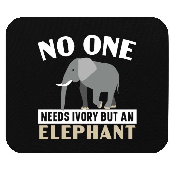 Discover Elephant Lover Wildlife Animal Zoo Zookeeper Mouse Pads