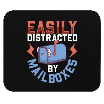 Discover Postal Worker Mail Lady Mail Carrier Postal Mouse Pads