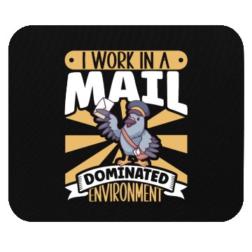 Discover Postal Worker Mail Lady Mail Carrier Postal Mouse Pads