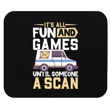 Discover Postal Worker Mail Lady Mail Carrier Postal Mouse Pads