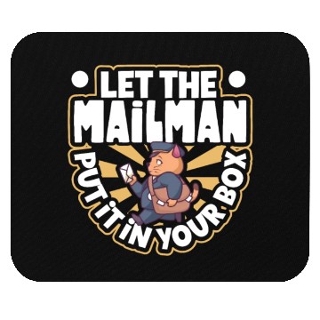 Discover Postal Worker Mail Lady Mail Carrier Postal Mouse Pads