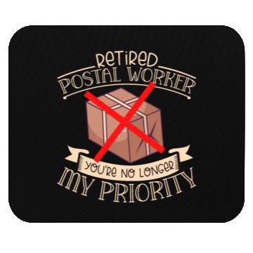 Discover Postal Worker Mail Lady Mail Carrier Postal Mouse Pads