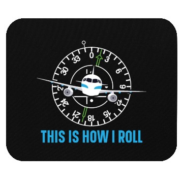 Discover Airplane Plane Pilot Aviator Sky Flight Instructor Mouse Pads