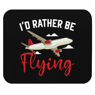 Discover Airplane Plane Pilot Aviator Sky Flight Instructor Mouse Pads