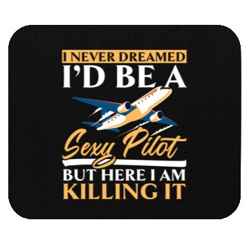 Discover Airplane Plane Pilot Aviator Sky Flight Instructor Mouse Pads