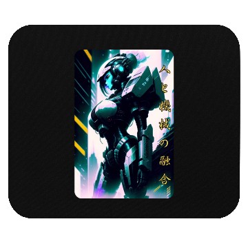 Discover Neon Nights: A Cyberpunk Design 7 Mouse Pads