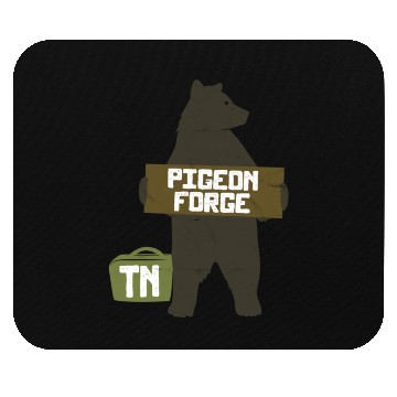 Discover Pigeon Forge Tennessee Great Smoky Mountains Bear Mouse Pads