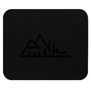 Discover PNW Mountains Pacific Northwest Native Light Mouse Pads