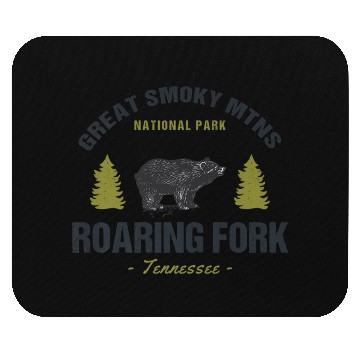 Discover Roaring Fork Great Smoky Mountains Mouse Pads