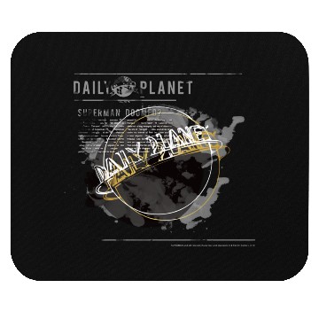 Discover Daily Planet Circle Poster Mouse Pads