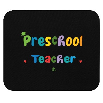 Discover Preschool Teacher Funny Mouse Pads