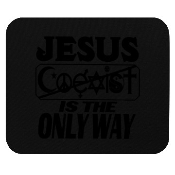 Discover Jesus curious is the only way Mouse Pads