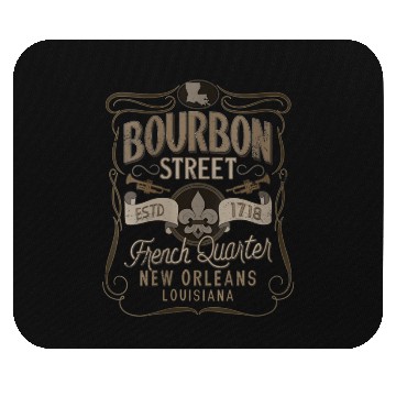 Discover Womens Bourbon Street French Quarter Mouse Pads