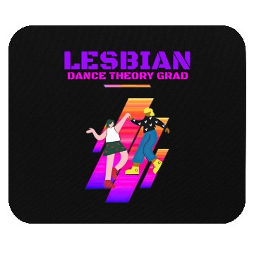 Discover Lesbian Dance Theory Grad Pride Mouse Pads