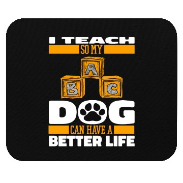 Discover Daycare Teacher Dog Mouse Pads