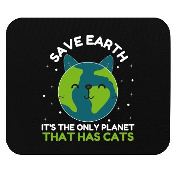 Discover World Earth Day Anniversary Cat Lover Mouse Pads