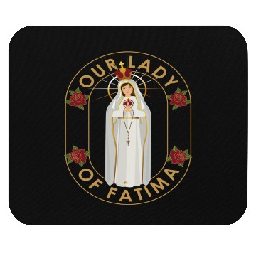 Discover Holy Blessed Mary Catholic Mouse Pads