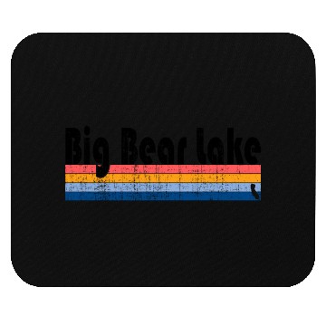 Discover 80S Style Big Bear Lake Ca Mouse Pads