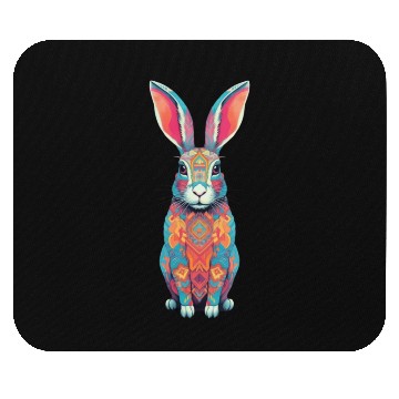 Discover Colorful Bunny Mouse Pads