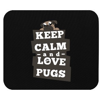 Discover Pug Lover Mouse Pads