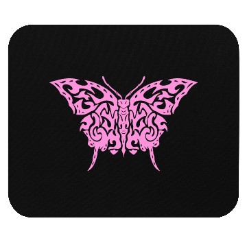 Discover Dark Butterfly Mouse Pads