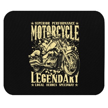 Discover Superior performance motorcycle legendary Mouse Pads