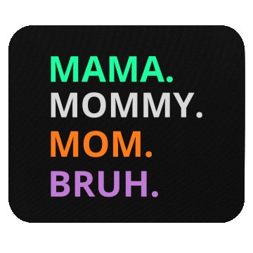 Discover vintage international women's day mama,mommy;bruh Mouse Pads