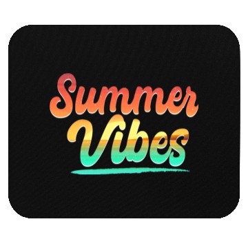 Discover SUMMBER VIBES SUMMERTIME VACATION Mouse Pads
