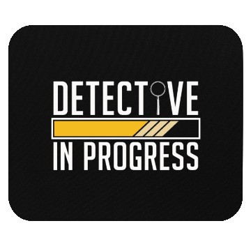 Discover Detective In Progress Law Enforcement Fingerprint Mouse Pads