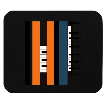 Discover Abstract Piano Key Art Mouse Pads