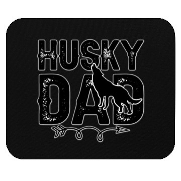 Discover Husky Dad Mouse Pads, Cute dad Mouse Pads for father