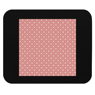 Discover Stars Red Retro Pattern Mouse Pads
