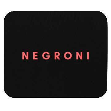 Discover Negroni Cocktail Bartender Drink Stylish Party Ape Mouse Pads