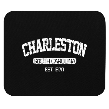 Discover Charleston South Carolina Est 1670 Mouse Pads