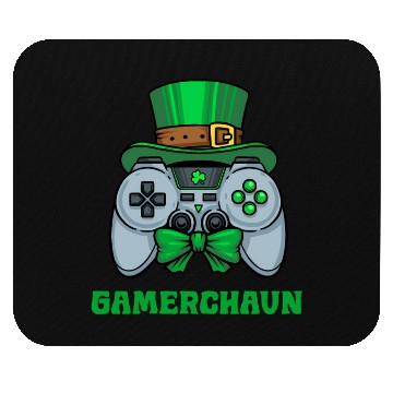 Discover Gamerchaun Gamer St Patrick'S Day Toddler Lucky Mouse Pads