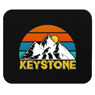 Discover Keystone Mount Mountain fan Climber Hiker Mouse Pads