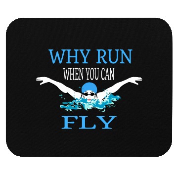Discover Swim Swimmer Swimming Sports Practice Mouse Pads